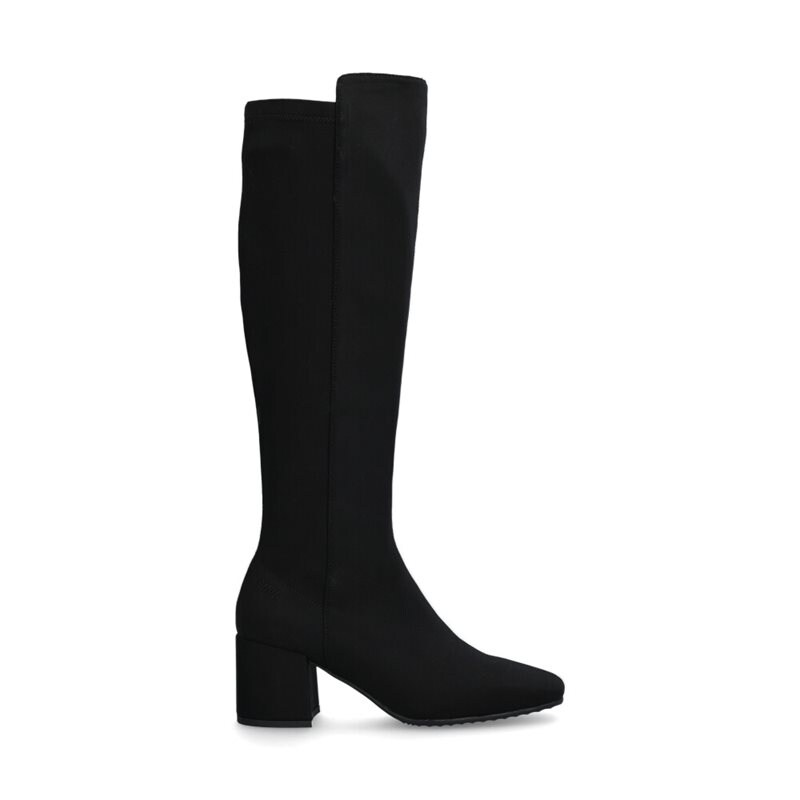 Lou High Strechboot Blk Black