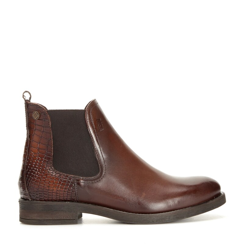 Walnut leather/croco SW Brown