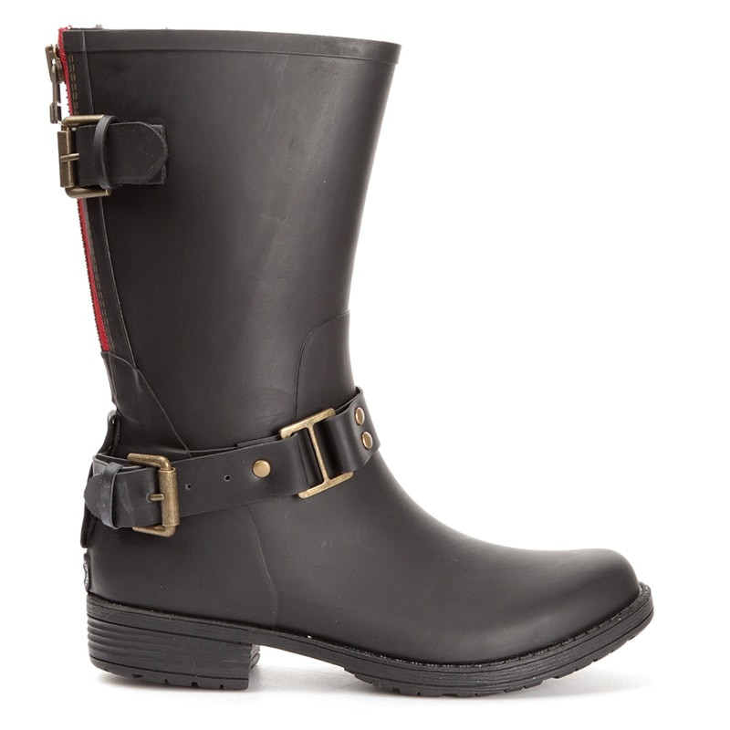 Anemone zip & buckle 01 Black