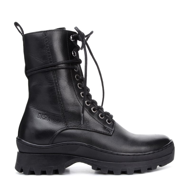 Jasmine lace up 01 Black