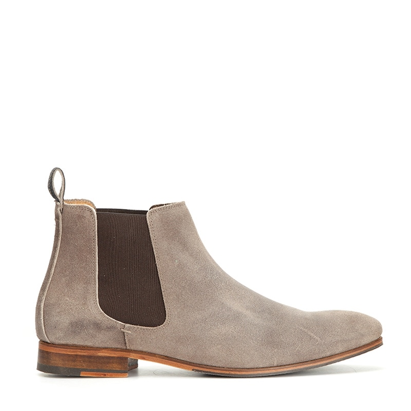 Giancano chelsea Suede 07 Taupe